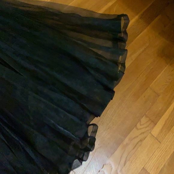 Betsey Johnson Black Dress Pink Bow - Picture 6 of 8